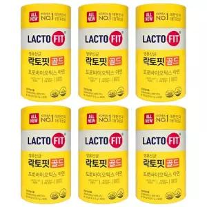 종근당건강 락토핏 생유산균 골드 2g50포6통 hism