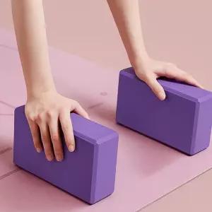 (다올)EVA 요가블록 2p세트 퍼플 필라테스블럭 홈트