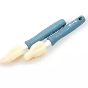 (올핀)미니 젖꼭지솔 2p 알프스 스폰지 젖병솔