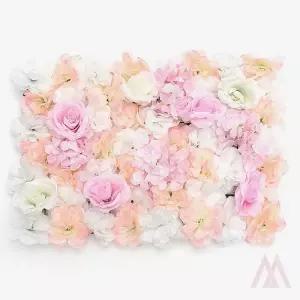 조화 꽃벽 플라워월 B 60x40cm 포토월제작 조화꽃 부스