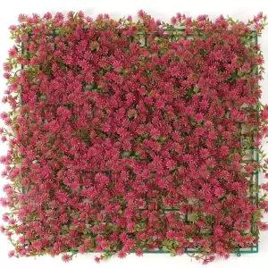 인테리어 조화 벽장식 조화포토존 50x50cm 인조식물벽장식