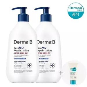 더마비 세라엠디 리페어 로션 400ml 1+1+튜브견본1개