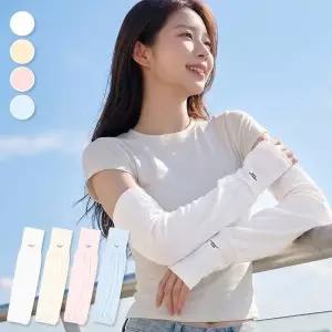 [1+1] 샤르르 플리츠 햇빛차단 팔토시 골프 운전 여유핏 쿨토시 (총 2P)
