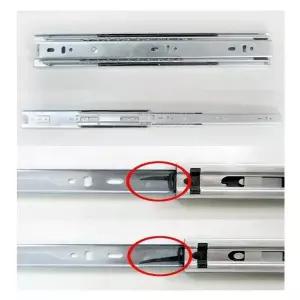 고품질 문주 3단 레일 (450~600mm) 가구 부속 가구철물 (WB0FF8A)