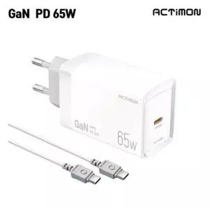 가정용 충전기 MON-PD65W [후니케이스] (C to 65W C) 포트) 엑티몬 PD