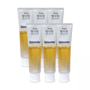 죽염 명약원 글루타사민 잇몸 시린이 케어 치약 120g 6개