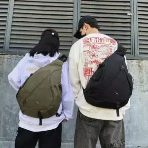 [르에센2nd]남자여자 캐주얼바디백 대용량 학생 크로스백 슬링백