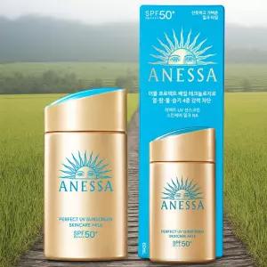 아넷사 퍼펙트 UV 선스크린 스킨케어 밀크 A 60ml 1개