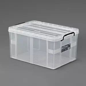 코멕스 네오박스 600 60L 수납정리함/플라스틱/수납함/정리함/보관함/소품/정리/손잡이/상자/뚜껑/바구니