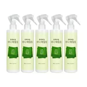 엔프라니 촉촉보들 바디 때필링 300ml x5개 각질제거