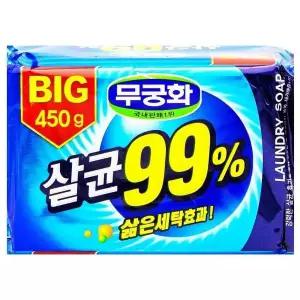 [엄지척]세탁비누 039GYH11 세탁용 무궁화세탁비누 450g 99 세탁비누450g 무궁화