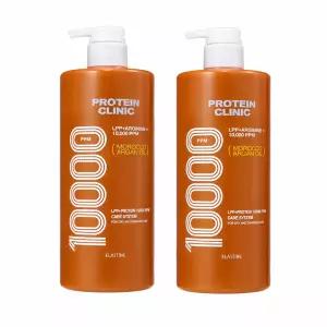 엘라스틴 프로틴클리닉10000 단백질 고영양 샴푸 1000ml 2개