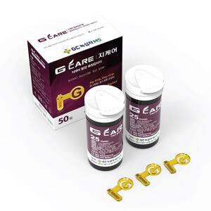 녹십자 지케어 (G CARE) 스트립(50T) 당체크 체크지 당뇨관리용품
