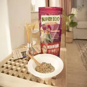 고드림 슈퍼주 중형새 앵무새 혼합 곡물 사료 700G