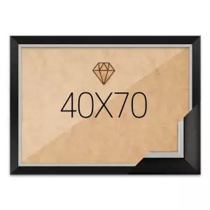 보석십자수액자 40x70 고급형 모던블랙