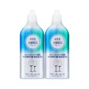 자연퐁 스팀워시 식기세척기 전용 헹굼제 (린스) 500ml 2개