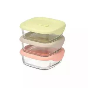 락앤락 바로한끼 밥용기 Lite 320ml 3P 세트 (LNG501S3)