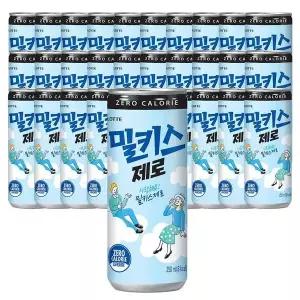 [하프클럽/셀러허브 식품]롯데칠성음료 밀키스 제로 250ml 30캔