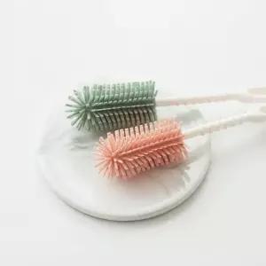 국산 실리콘 플래티넘 젖병솔 텀블러 주방 컵세척솔