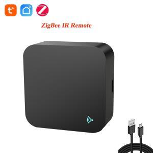 ZigBee Ir Blaster ZS06 Alexa 및 Google Assistant용 범용 적외선 원격 제어 Tuya Smart Life와 함께 작동