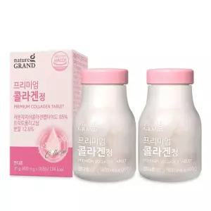 네이처그랜드 프리미엄 콜라겐정 90정 X 2개 히알루론산 피부 밸런스 프락토올리고당