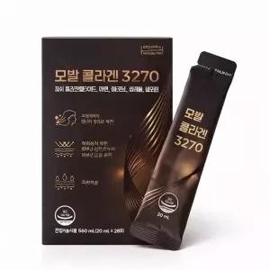 [웰빙창고] 주영엔에스 모발 콜라겐 3270 20ml 28포 4개