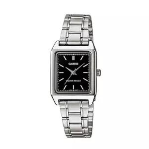 카시오 시계 LTP-V007D-1E 여성용 손목시계 클래식 빈티지 스퀘어 메탈밴드 CASIO 정품