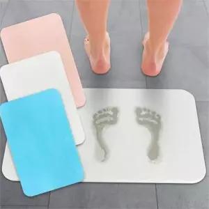 욕실 발 매트 습기제거 화장실 발판 규조토 발 매트 현관 물기제거 바닥