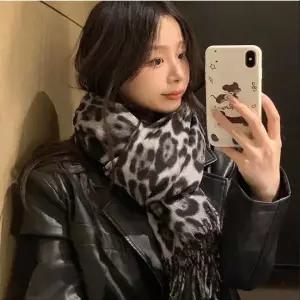 머플러 호피 목도리 겨울머플러 겨울 호피머플러 호피목도리 레오파드