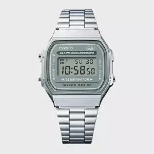CASIO 카시오 A168WA-3A 빈티지 레트로 전자시계 그린