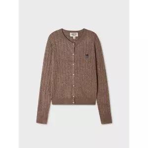 [후아유](센텀시티점)Steve High Gauge Wool Cable Cardigan / WHCKG4912F
