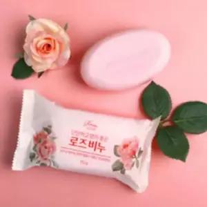 향이 좋은 플라워 세안 로즈 세수 비누 150g 5개