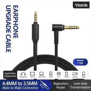 4.4mm ~ 3.5mM 잭 남성용 기술 오디오  케이블 소니 호환 WH-1000XM4 XM2 H900N 800용 헤드폰 밸런스드