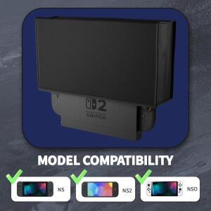 닌텐도 호환 스위치2 호환 콘솔 먼지 방지 커버  OLED 충전 거치대용 스크래치 보호 케이스 슬리브