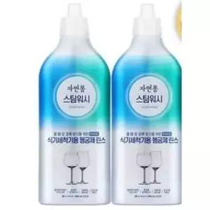 자연퐁 스팀워시 식기세척기 전용 헹굼제 (린스) 500ml 2개