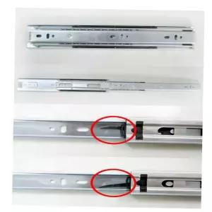 가구철물 문주 3단 레일 가구 부속 450~600mm