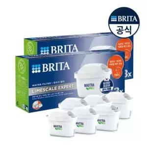 브리타 정수기 필터 막스트라 프로 라임스케일 엑스퍼트 3입 2개