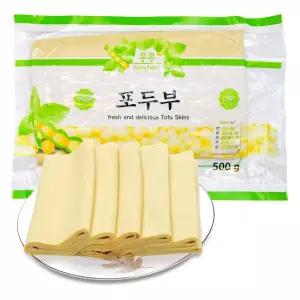 천미방 중국식품 냉장 건두부 포두부 500g 국내제조 마라탕 훠궈재료