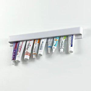 벽부착 약정리함 튜브 홀더 롱 클립퍼 접착식 공중부양 치약걸이 연고정리