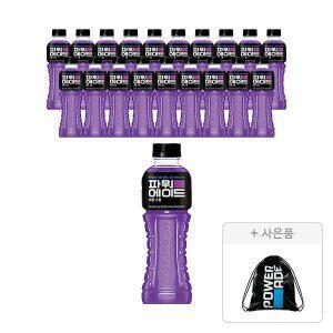 [코카콜라] 파워에이드 퍼플스톰 600ml, 20개 + 증정(가방(짐색), 주문시 100% 증정)