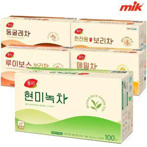 [10% 중복쿠 폰]동서 현미녹차 200T [둥굴레/옥수수/메밀차/보리차/우엉차/보이차/결명