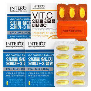 [EPA+DHA 1,100mg] 알티지 오메가3 밸런스 90캡슐 X 3박스 (9개월분) 임산부 rTG + 비