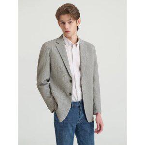 [로가디스] 솔리드 트윌 조직 블레이저  그레이 (RX5111P013)
