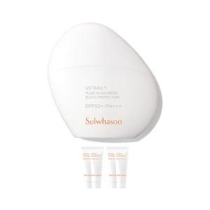 설화수 상백 선플루이드, 50ml + 증정(상백선크림 10ml, 2개 + 상백톤업선크림 10ml,