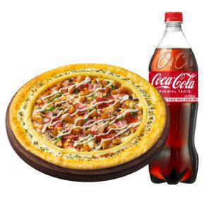 피자헛 베이컨포테이토 리치골드 L+콜라 1.25L