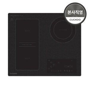 본사) 쿠쿠 3구 하이브리드 전기레인지 CIHR-D3487MFB
