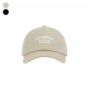 [게스] 유니 솔리드 로고 볼캡 KP0A1125