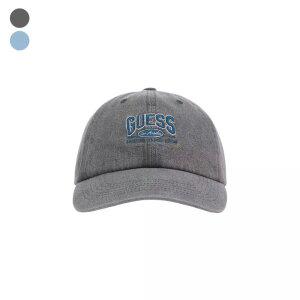 [게스] 유니 라운드로고 자수 볼캡 KP0A1101