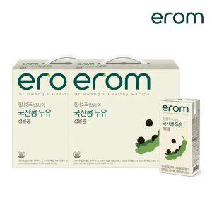 [소비기한임박]이롬 황성주 국산콩두유 검은콩 190ml x 40개