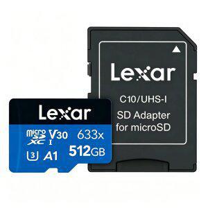 렉사 Micro SD 633x 핸드폰 태블릿 닌텐도 스위치 메모리 카드 마이크로 SD 512GB